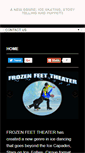 Mobile Screenshot of frozenfeettheater.org