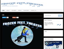 Tablet Screenshot of frozenfeettheater.org